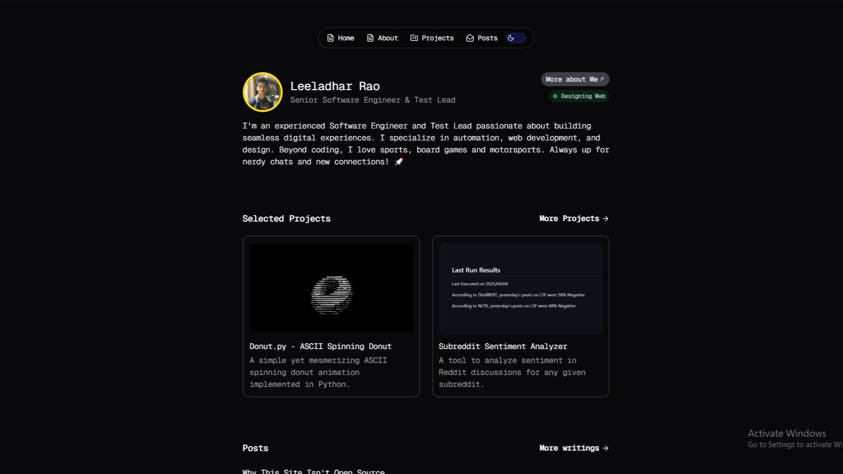 Project preview